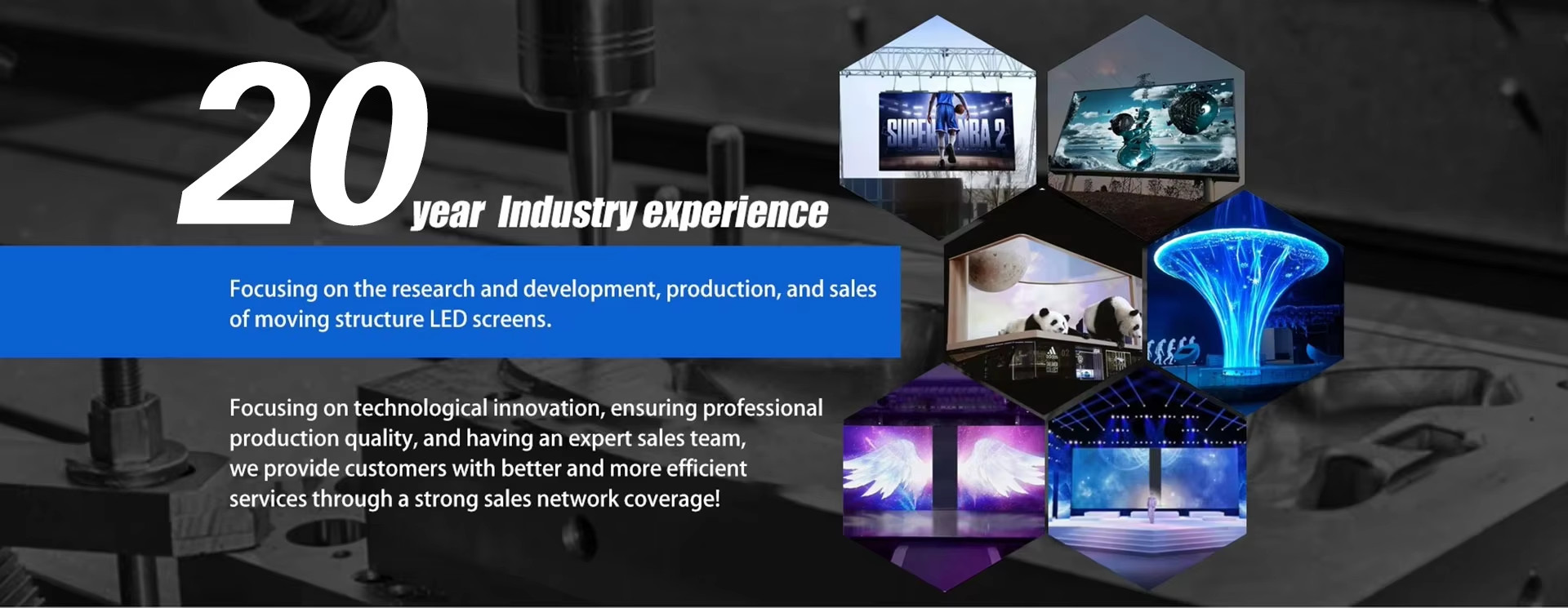 गुणवत्ता चलती हुई एलईडी स्क्रीन फैक्टरी